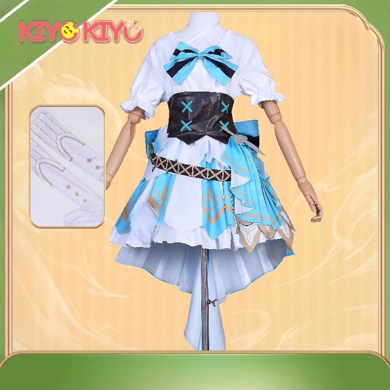 

KIYO-KIYO Genshin Impact Venti Cosplay Costume Venti Dress Singing Costume Female Halloween Costumes