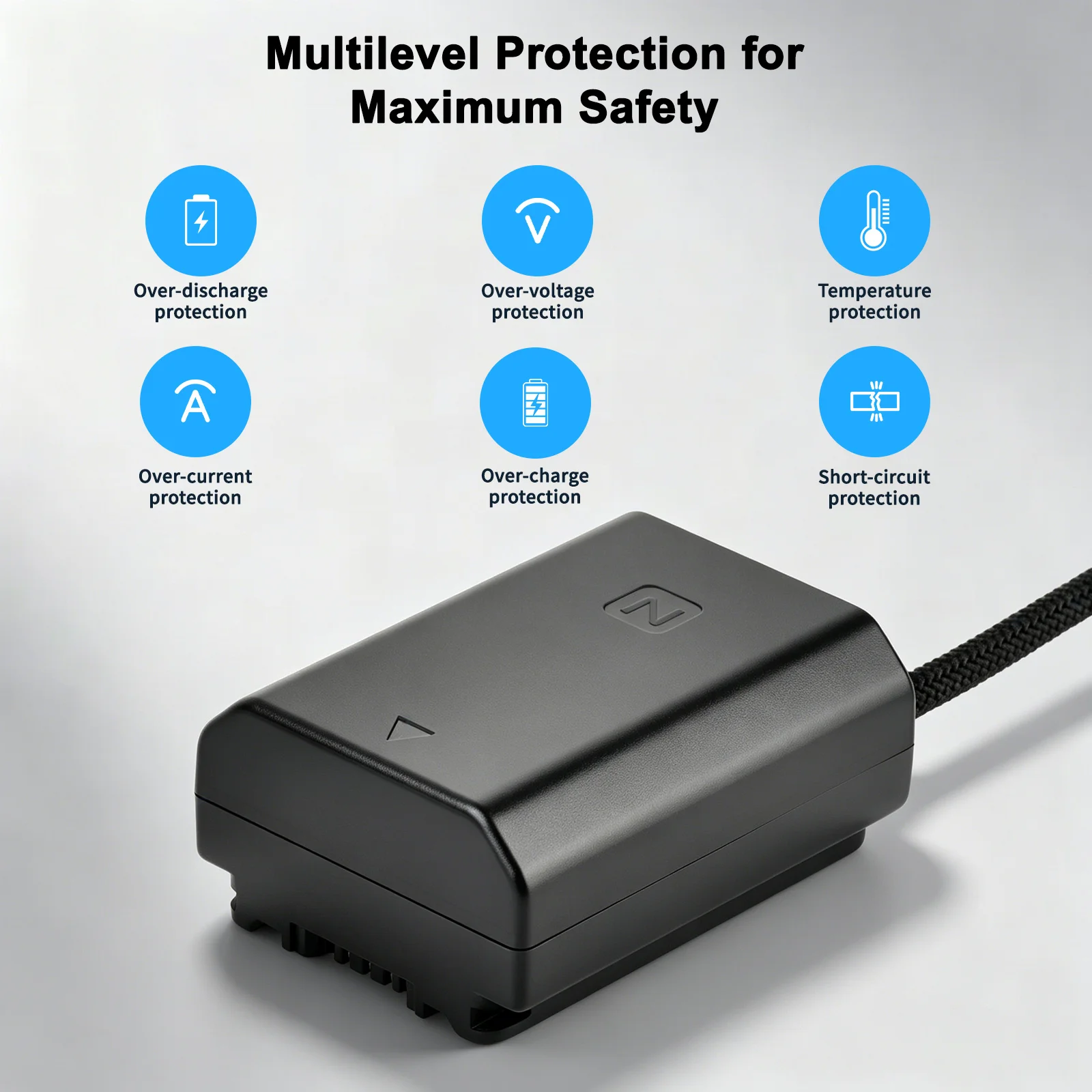 NP-FZ100 Dummy Battery FZ100 NPFZ100 Power Adapter PD 20W For Sony Alpha A1 A7 A8 A9 A9M3 A7R4 A7R5 A7R4A A7C A76