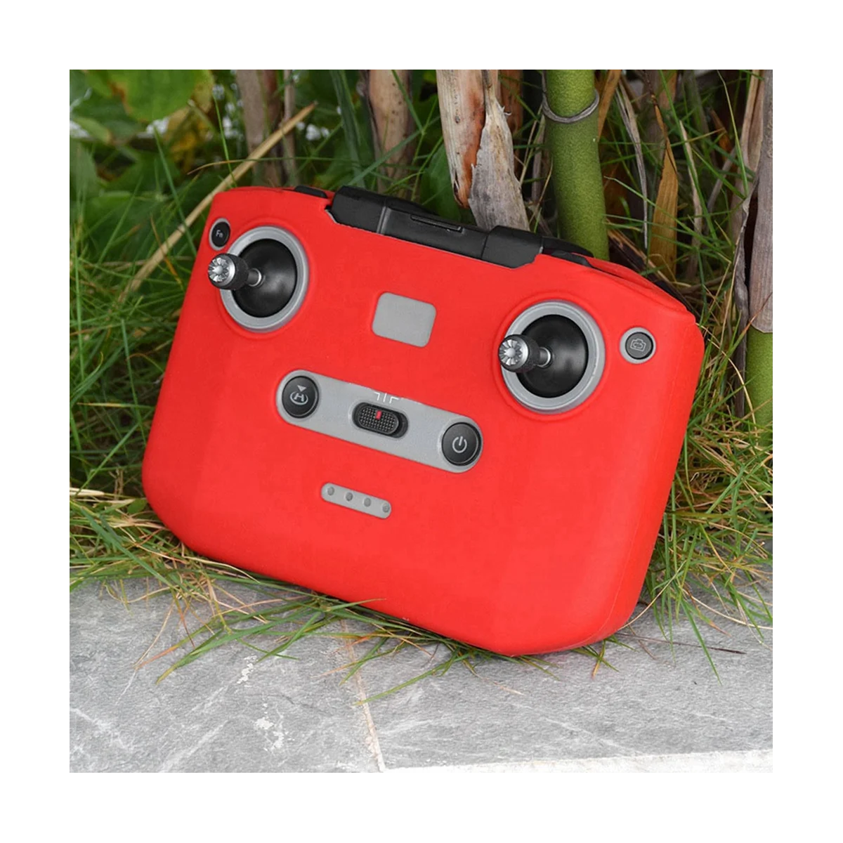 حافظة من السيليكون لجهاز التحكم عن بعد ، غطاء حماية لجهاز التحكم عن بعد 3 برو dji rc mini3/air2s/mini2 royal 3 ، لون أسود