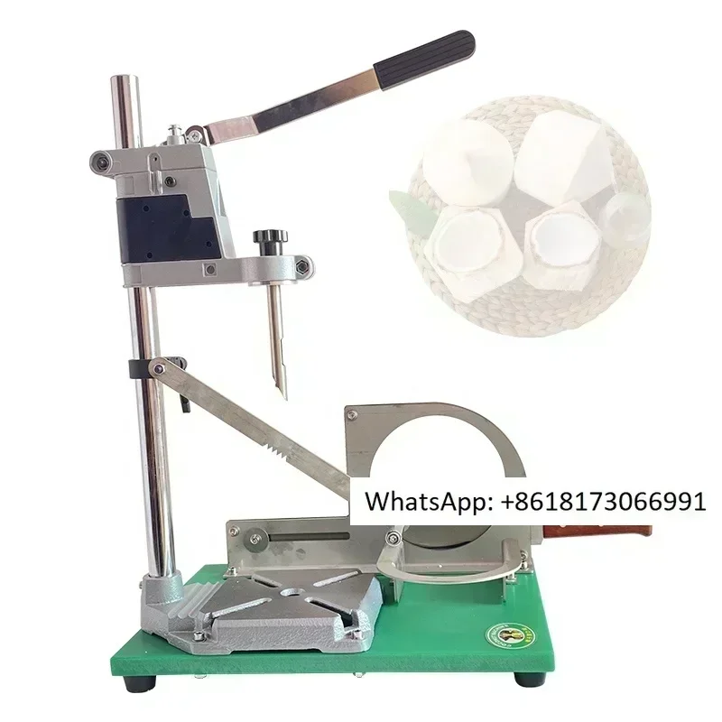 Food processing machine, manual coconut press, open bed, green coconut peeling and cutting machine