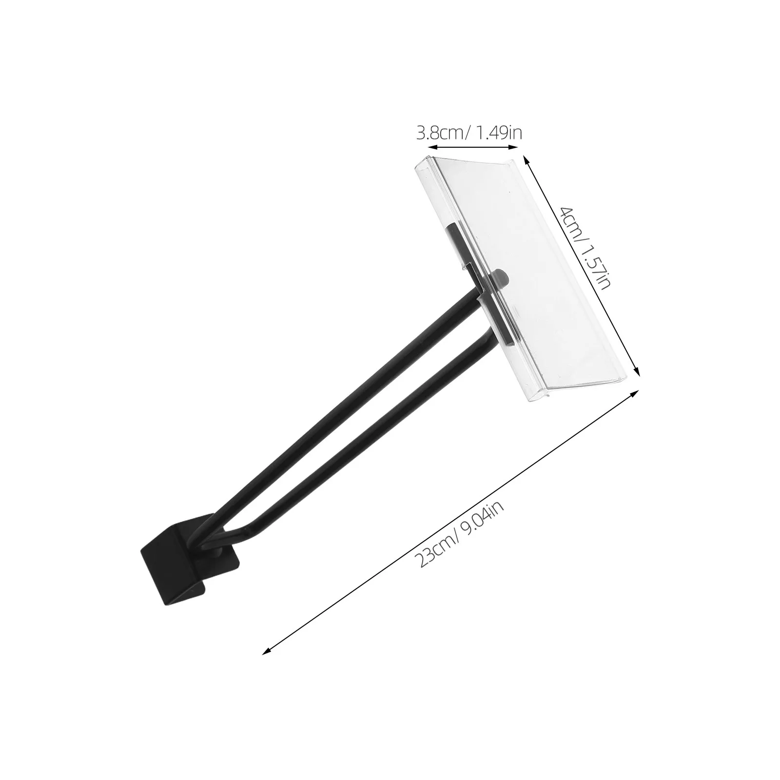 Wall Mounted Shelf Hooks Metal Hanging Storage Solution for Home Office Kitchen Decorative Organizer 10 Pieces view 3