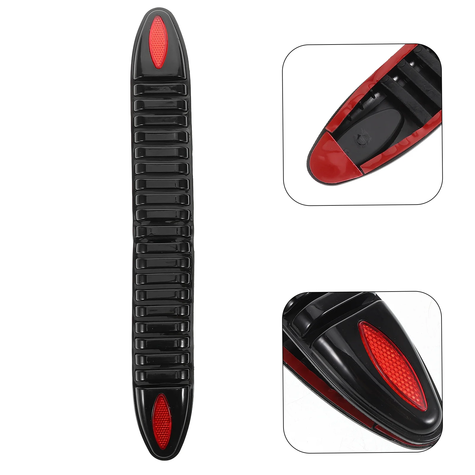 

4Pcs White PVC Car Bumper Protector Strip Front Rear Anti-Collision Resistant Trim for Suv Pickup Truck Auto