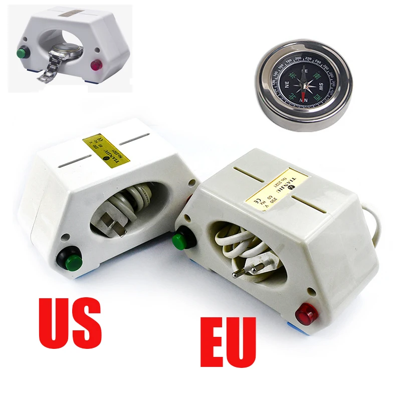 

EU/US Plug Mechanical Watch Demagnetizer Watch Demagnetization Watch Repairing Tool Adjust Watch Time for Watch Repair Tool