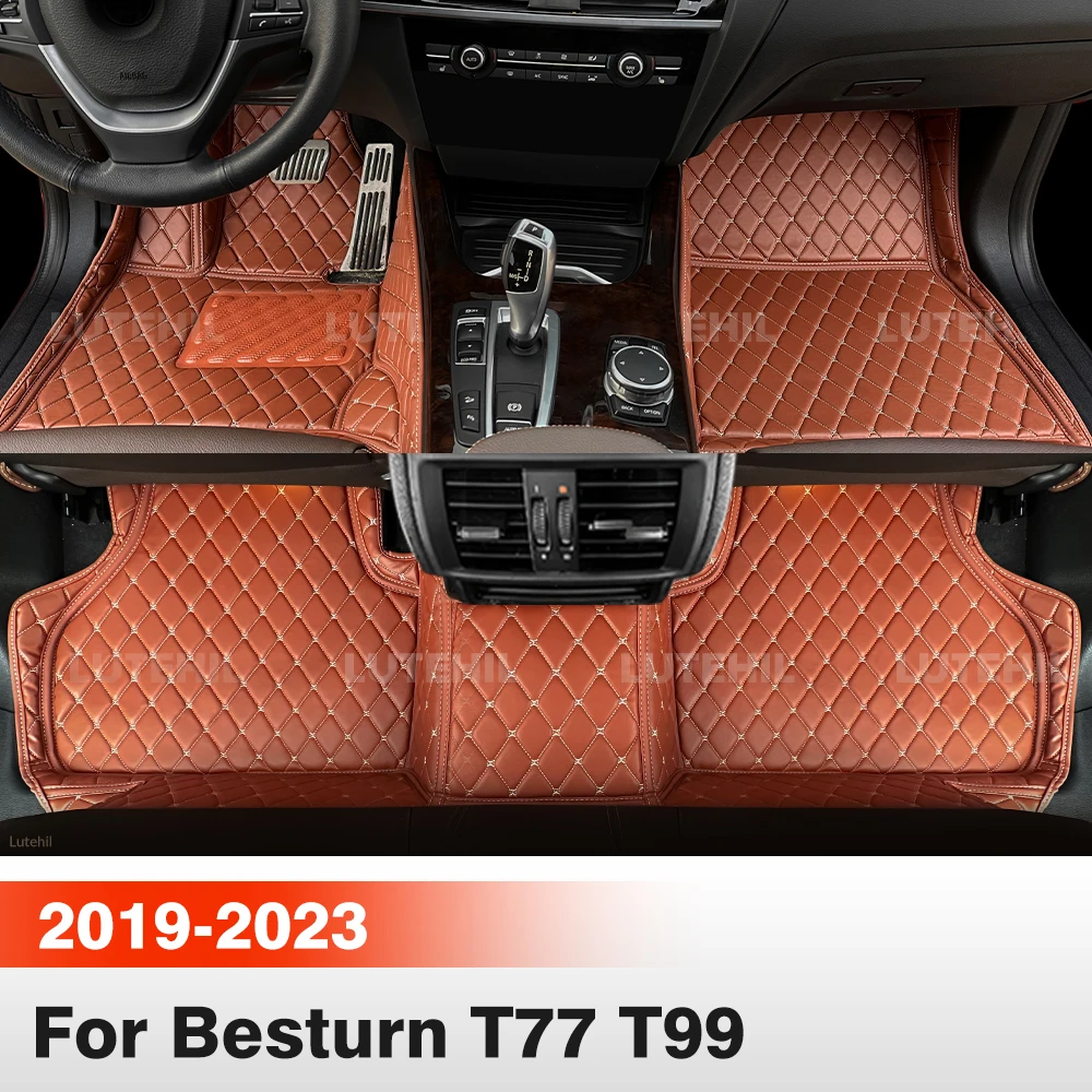 

For Besturn T77 T99 2019-2023 22 21 20 Car Floor Mats All Weather Carpet Cover Floor Liners Interior Protector Accessories