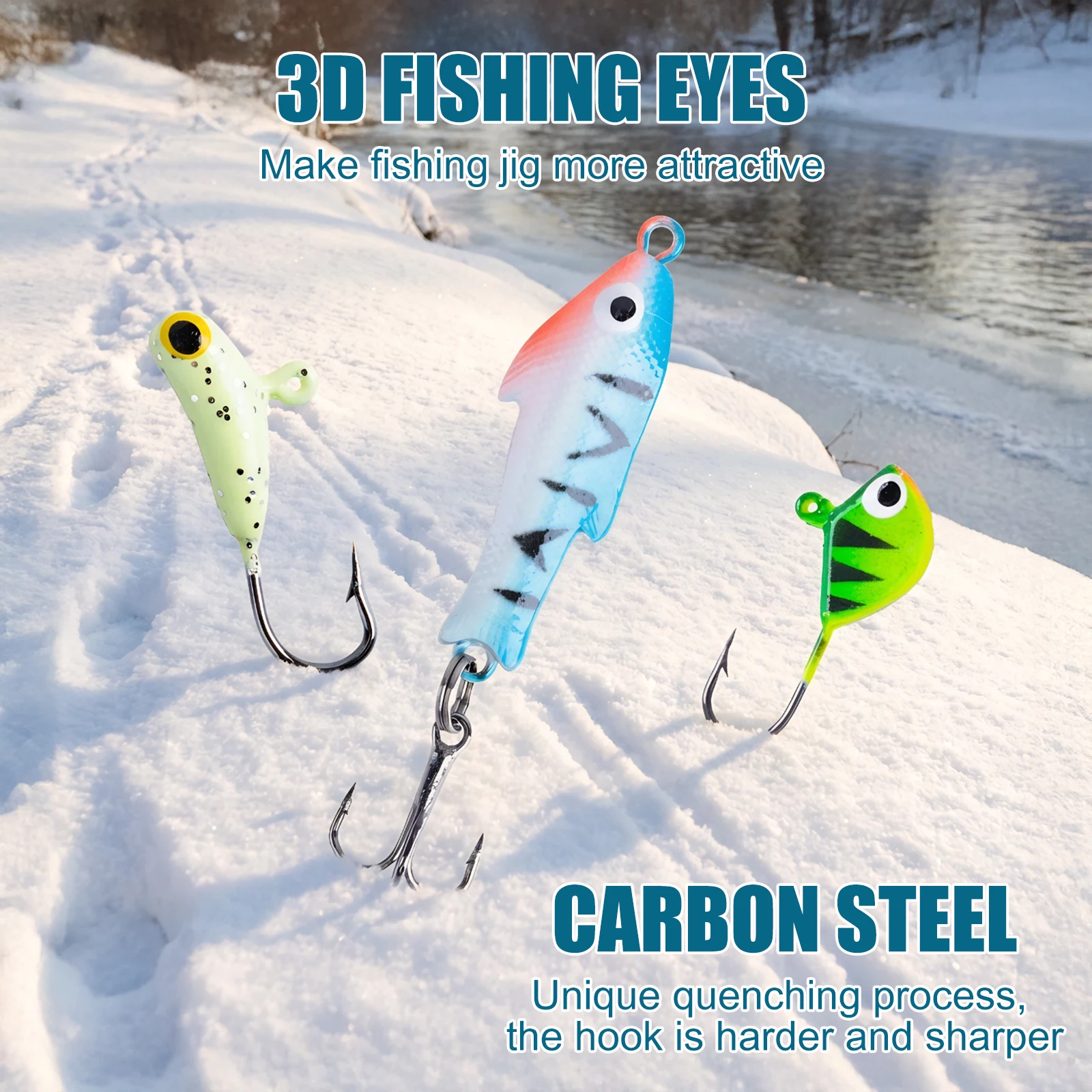 Goture Buz Balıkçılığı Yemi Çe - Fishing Hook Assortment incelemesi ve fiyatı