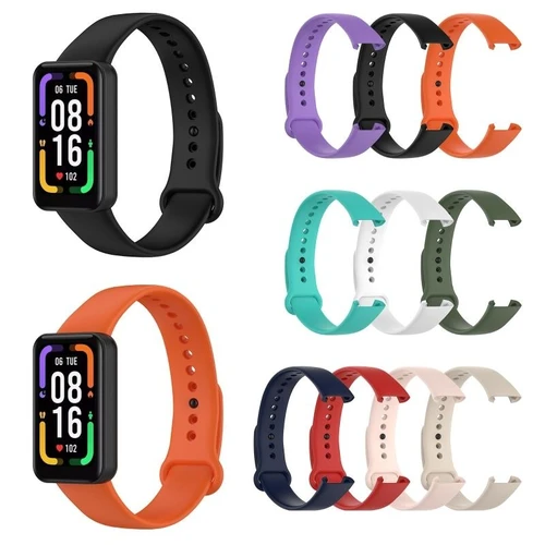 Imagen 1 del producto Correa de silicona adecuada para Redmi smart band pro reloj deportivo correa de muñeca pulsera de repuesto cinturón impermeable