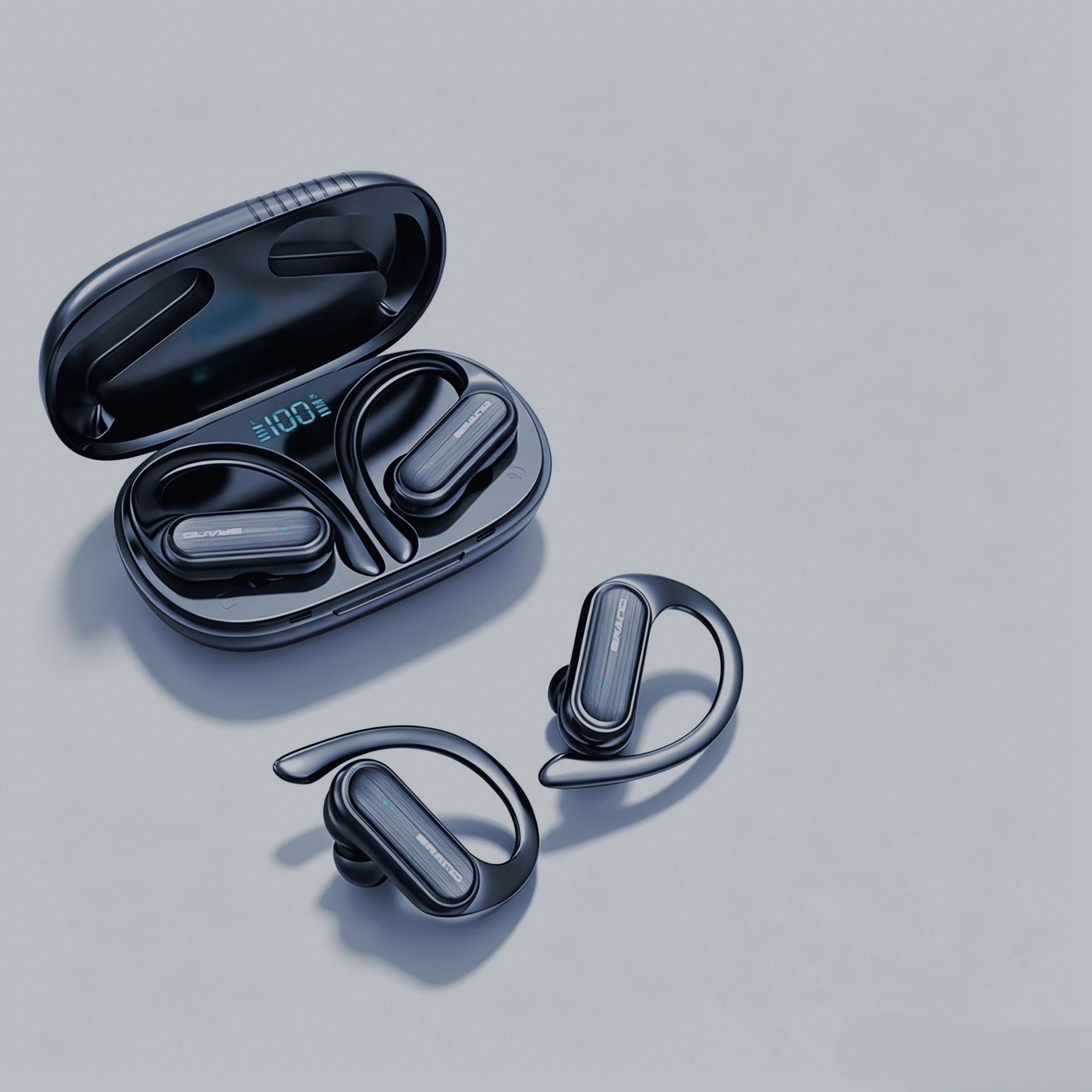 Casque Bluetooth sans fil A520, écouteurs compacts et légers avec son stéréo haute clarté, idéal pour le sport et l'usage quotidien