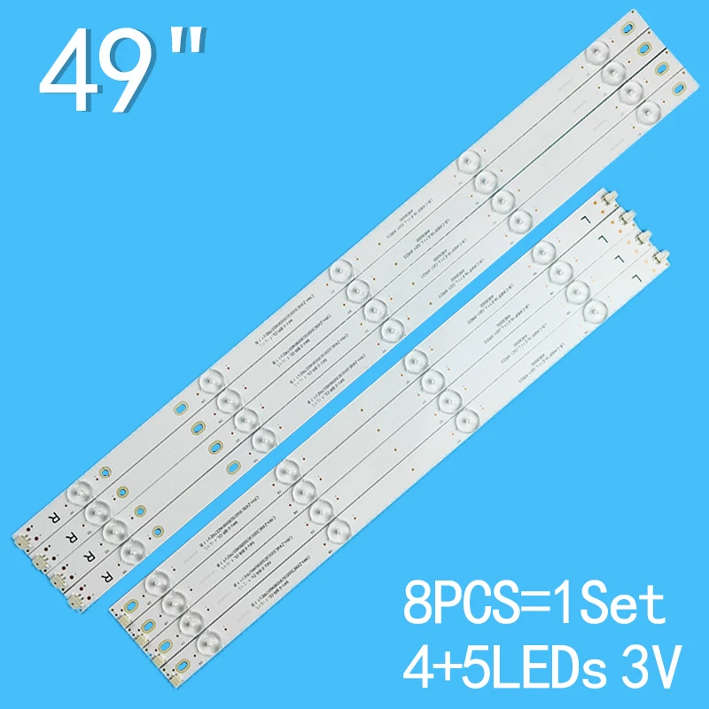 

LED backlight strip for Ph49u21dsgw Ptv49e68dswn Ph49f30 Ph49f30dsgw Ph49f30dsgwa Ph49f30dsgwac LB-C490F16-E11-L-G01-JF1