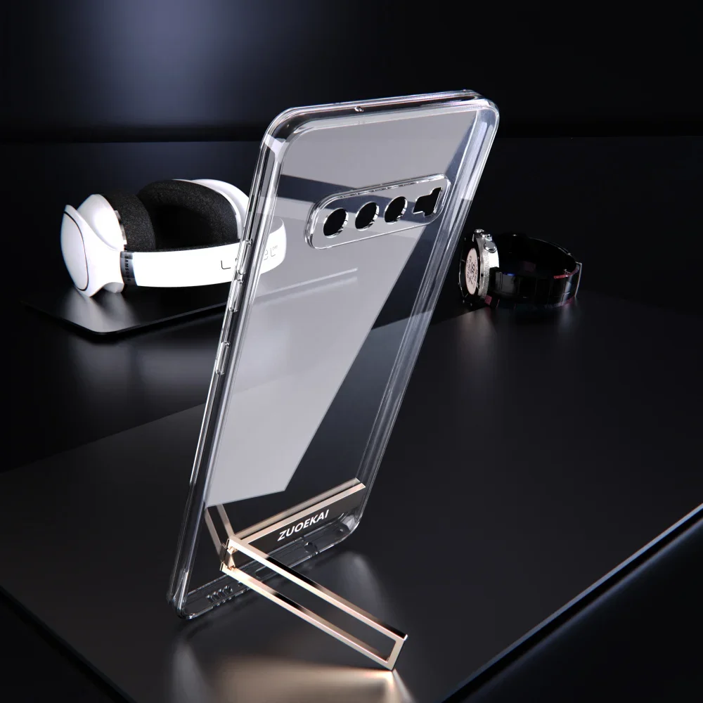 Transparent Case for Samsung Galaxy S10 Plus S10plus S10E with Kickstand Shockproof Cover Clear Funda Soft Protective Shell