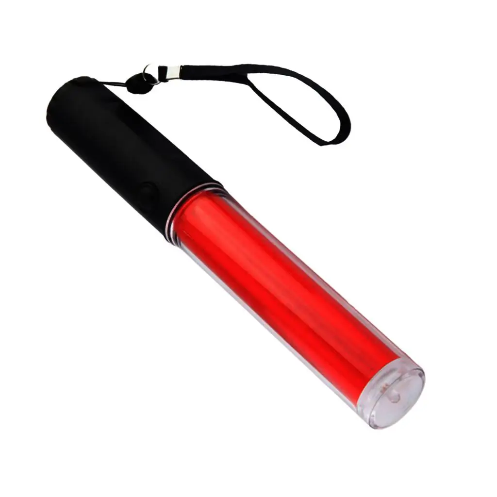 

Traffic Light LED Safety Flashlight Traffic Wand Signal Baton Roadway Safety Tool for Night Traffic Control