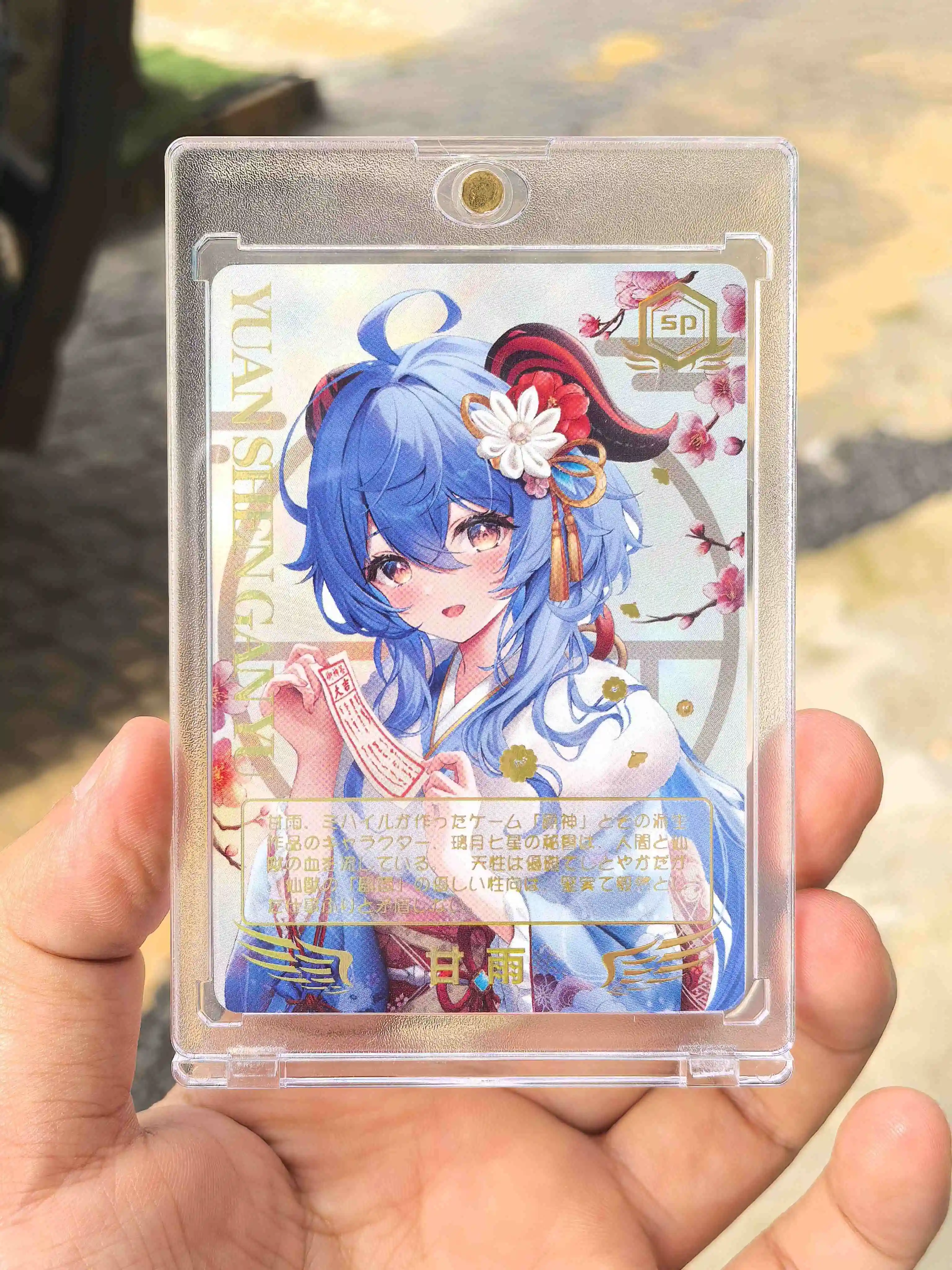 Carte de collection Genshin Impact Goddess Story, Goddess Story, Goddess Story, Sp ata ku, CAN Lie, DIY, Anime Card Gift, Année du Dragon, Self Made