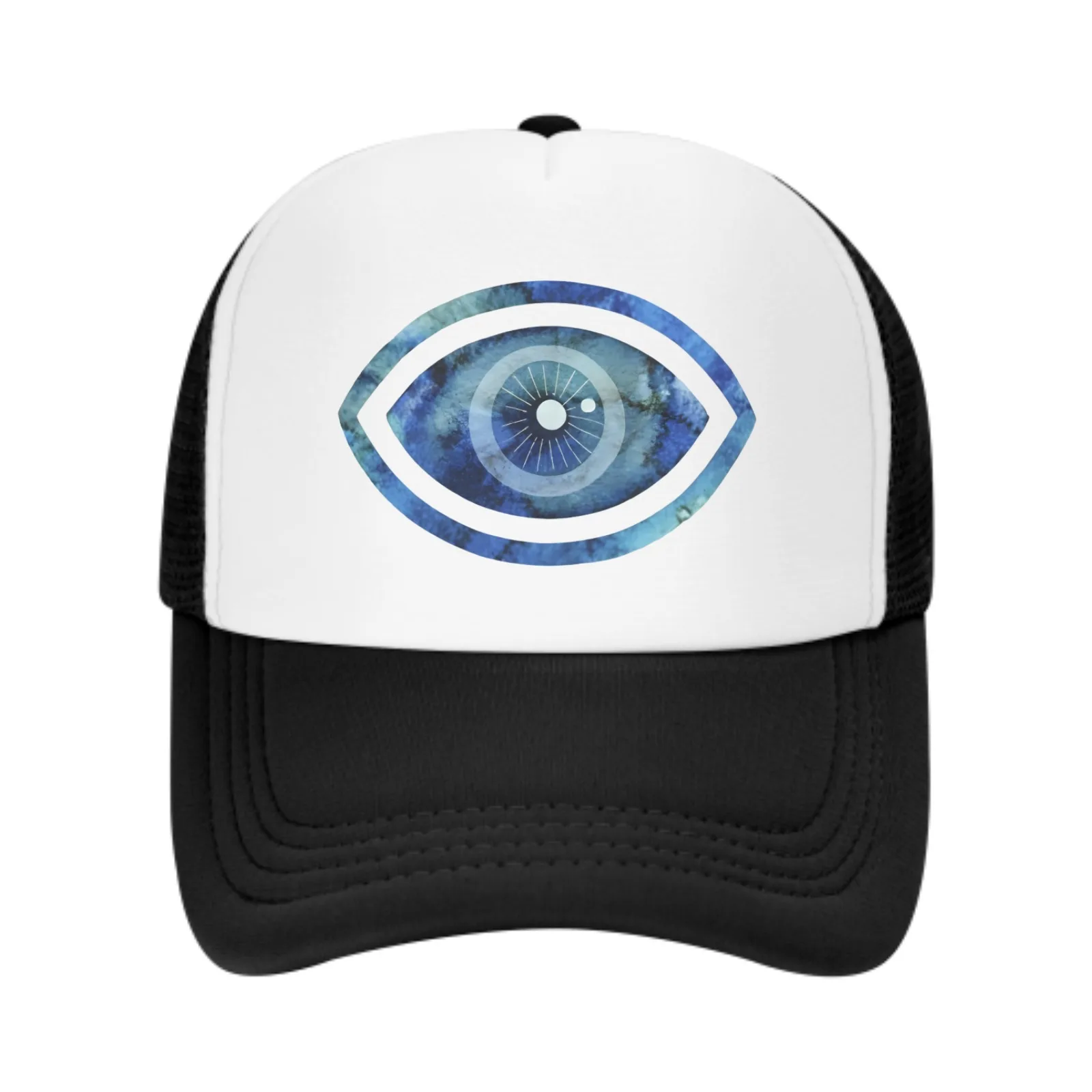 Blue Eyes Baseball Caps Fashion Trucker Hat Unisex Mesh Caps for Women Men Outdoor Leisure Travel Neutral Sunshade