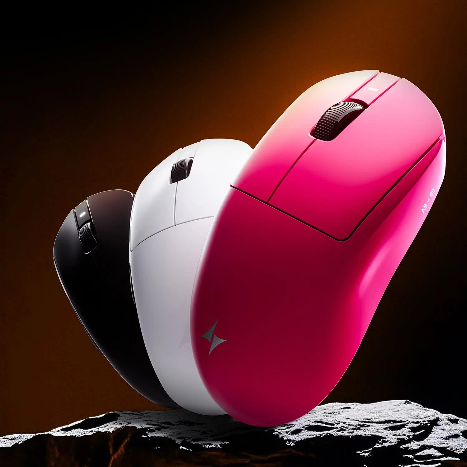ATK Dragonfly A9 Plus Wireless Mouse Tri-mode 8K PAW3395 53g Lightweight Gaming Mouse For PC Gamer