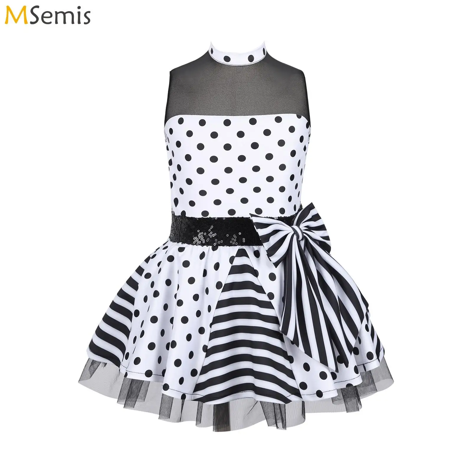 criancas-meninas-ballet-jazz-desempenho-latino-traje-dancewear-bolinhas-impressao-malha-lantejoulas-bowknot-cintura-bailarina-tutu-vestido-de-malha
