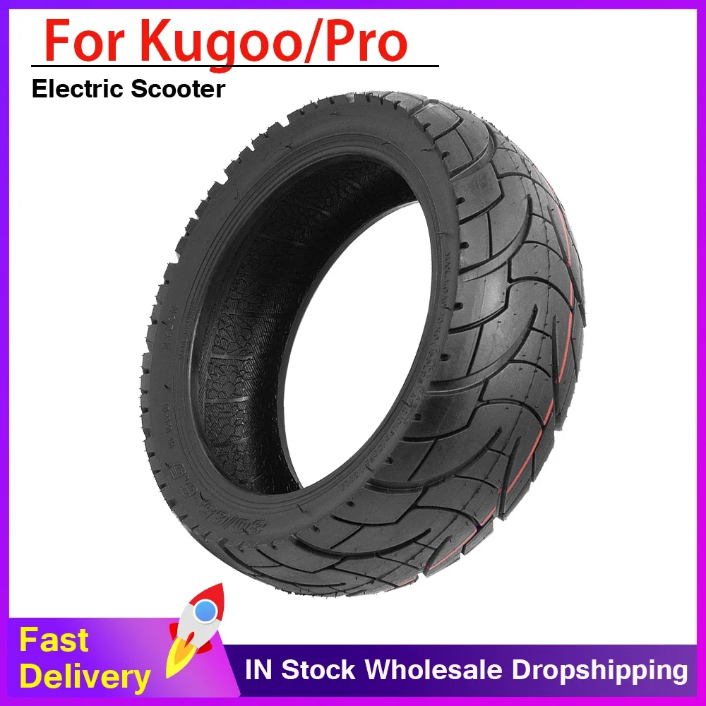 80/65-6.5 Tubeless Off-road Tires For Kugoo/Pro Balance Car 255x80 Tyre Replacement Electric Scooter 10 Inch Anti-Explosion Tire