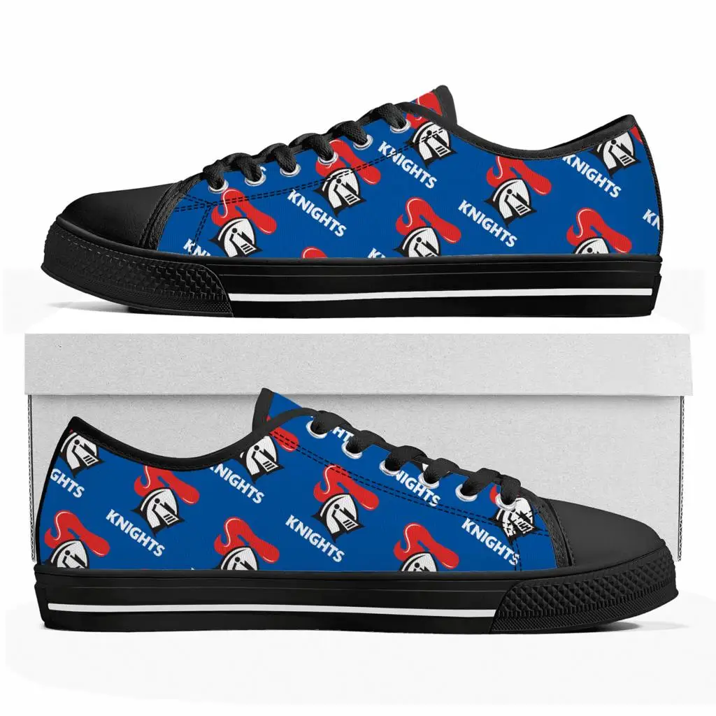 Newcastle Australian Rugby Low Top Sneakers Mens Womens Teenager Canvas High Quality Sneaker Casual Custom Made Shoes DIY Shoe