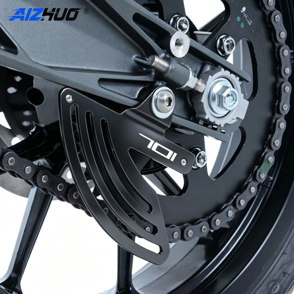 Motorcycle CNC Toe Sprocket Guard Cover Case Saver Chain Guard FOR RC 125 200 390 Husqvarna Vitpilen 701 Svartpilen 2014 - 2019