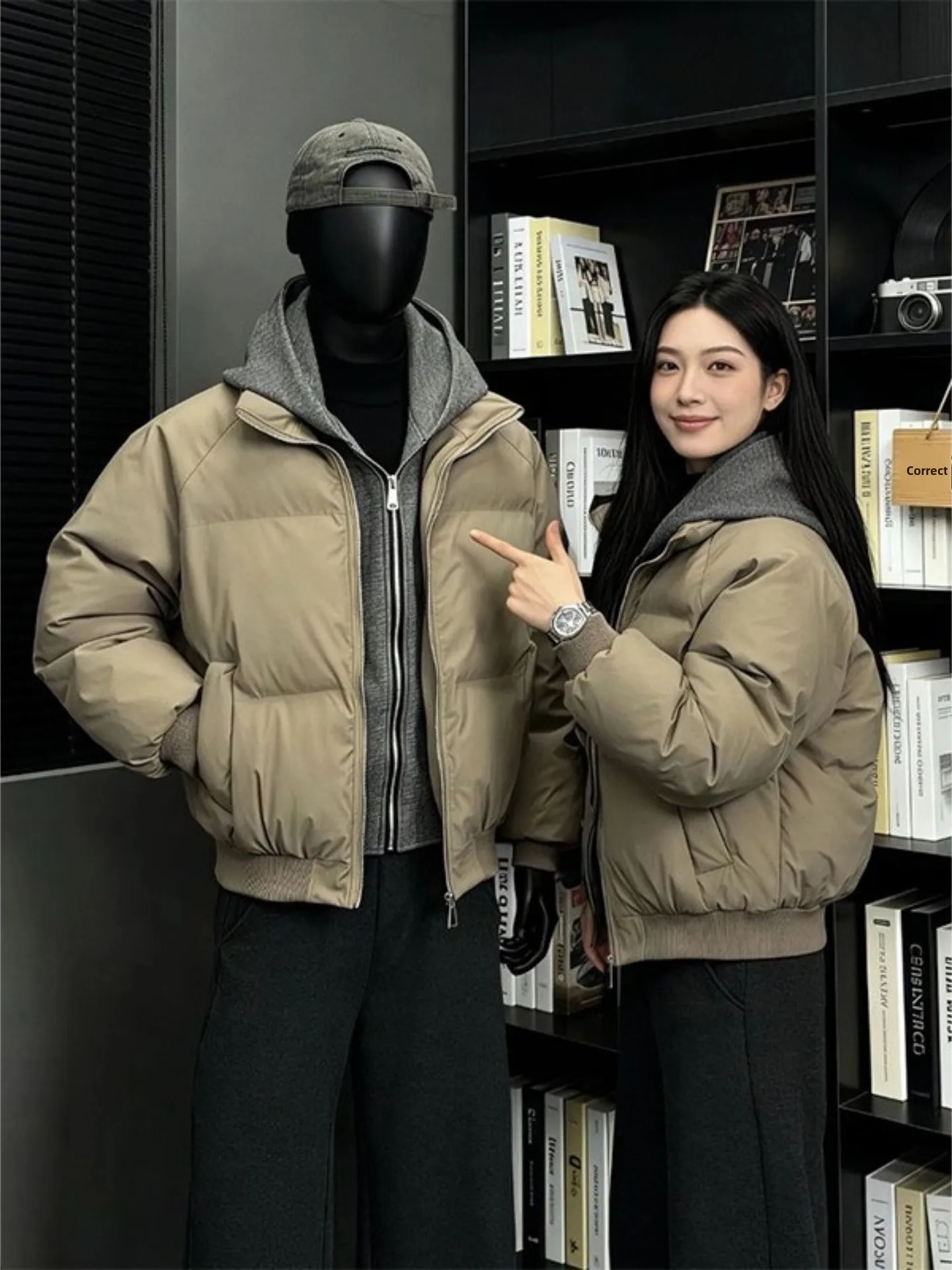 

Мужская зимняя утепленная куртка из искусственной кожи с капюшоном, теплая, приталенного кроя, из полиэстера, с длинными рукавами, на молнии