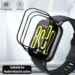 9D Curved Soft Screen Protector For Redmi Watch 5 Active Screen Protector Anti-scratch Film For Redmi Watch 5 Active HD Films