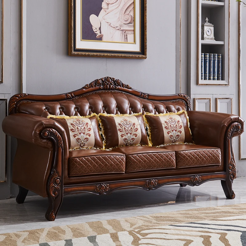 

Brown Leather Living Room Sofas Vintage Cheap Bubble Dark Living Room Sofas Floor Japanese Woonkamerbanken Furniture Home