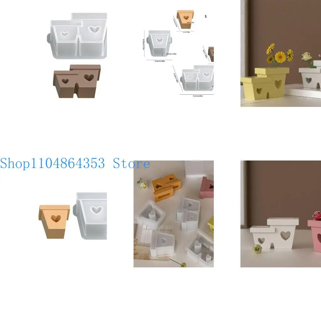 

652F Многоцелевое поглотное сердечное силиконовое ремесло