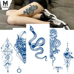 Saft Tattoo Aufkleber Upgrade online rot Tattoo Aufkleber hält 7-15 Tage Kräuter pflanze temporäre Tattoos Aufkleber Größe: 180*110mm