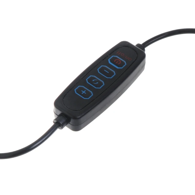 Imagem -03 - Usb 5v Ventilador Ventilador com Controlador Velocidade 2500rpm Mini Ventilador Portátil para Churrasqueira Cozinhar