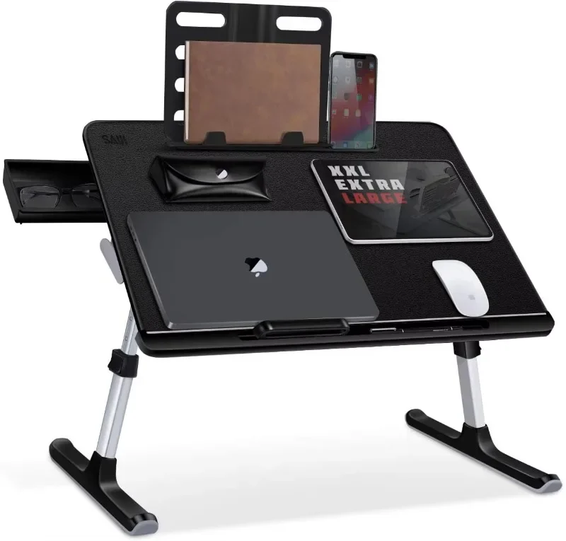 Portable Multifunctional Aluminum Laptop Desk/Computer stand/Bed Tray