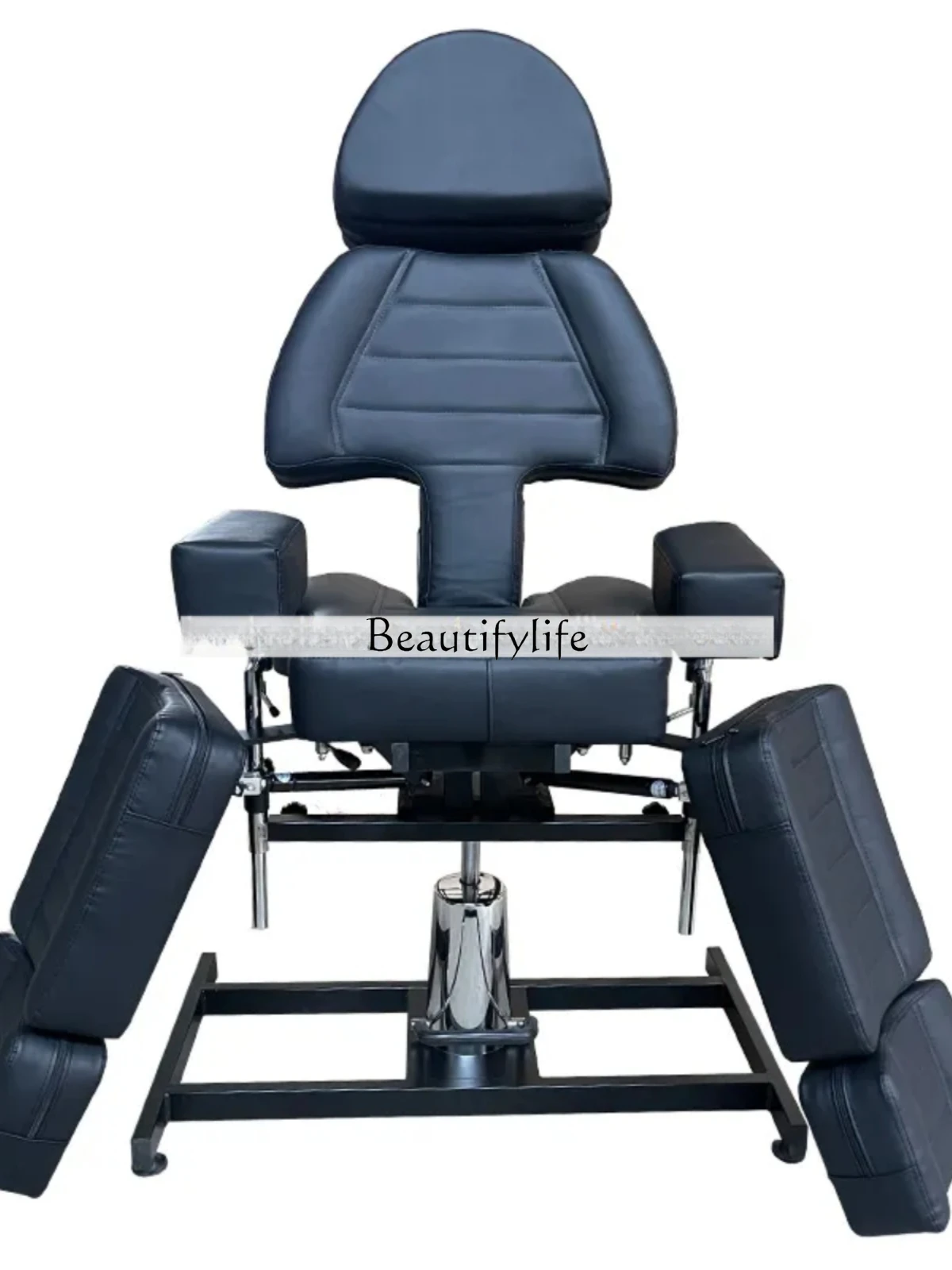 Single Split Leg Tattoo Embroidery Multifunctional Adjustable Tattoo Facial Bed Hydraulic Lifting Recliner