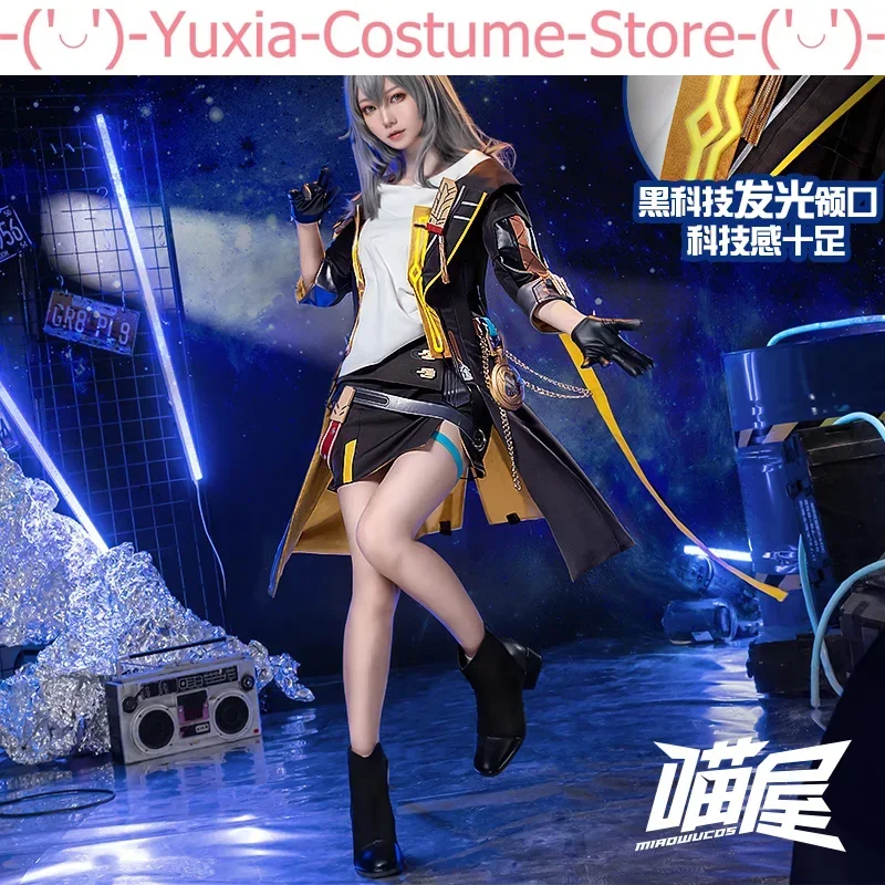 Honkai: Star Rail Trailblazer Stelle/Caelus Game Suit Gorgeous Cosplay Costume Halloween Party Role Play Outfit