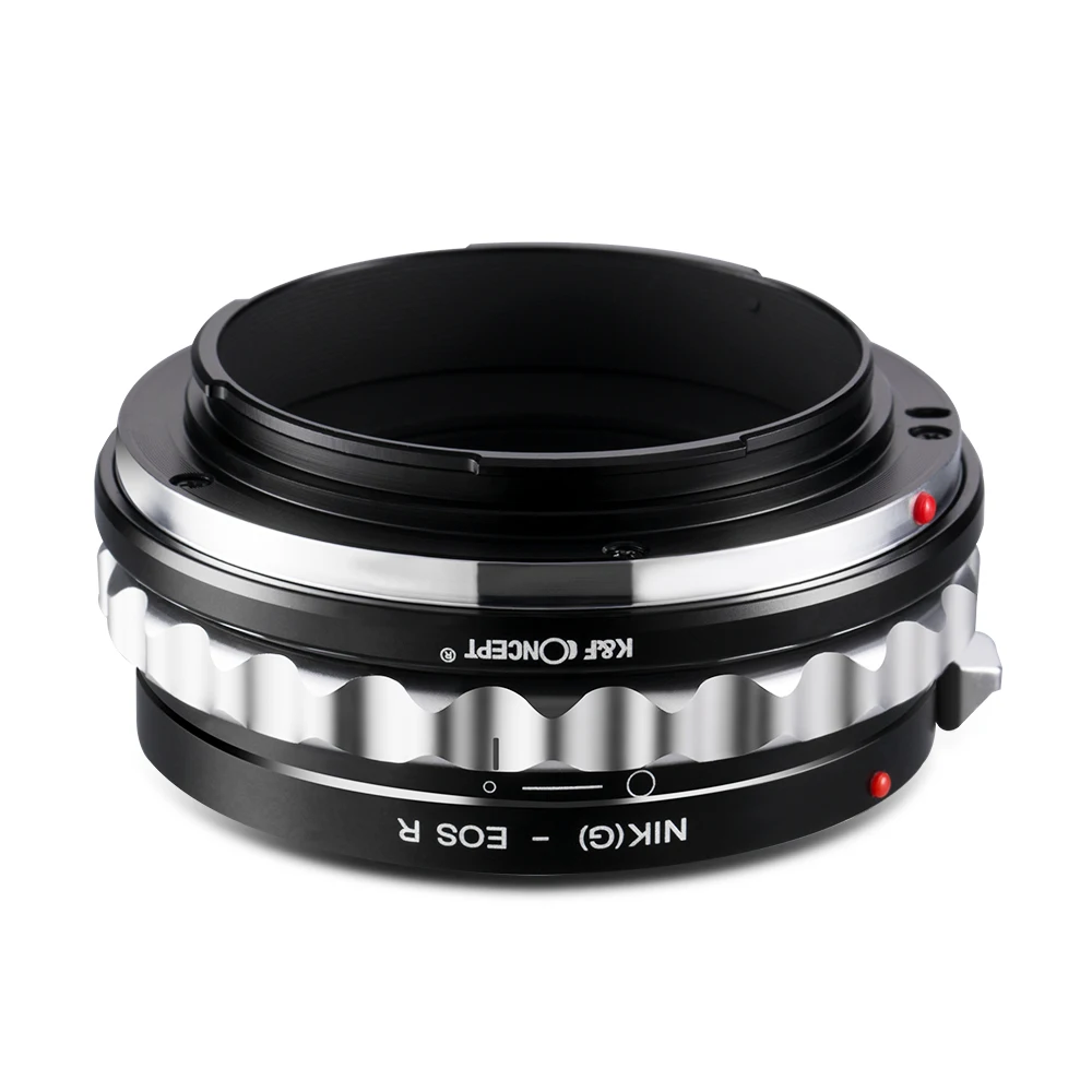 K&F Concept Lens Mount Adapter Compatible for Nikon G Mount Lens to Canon EOS R RF Mount for R3 RP R5 R6 Camera Body