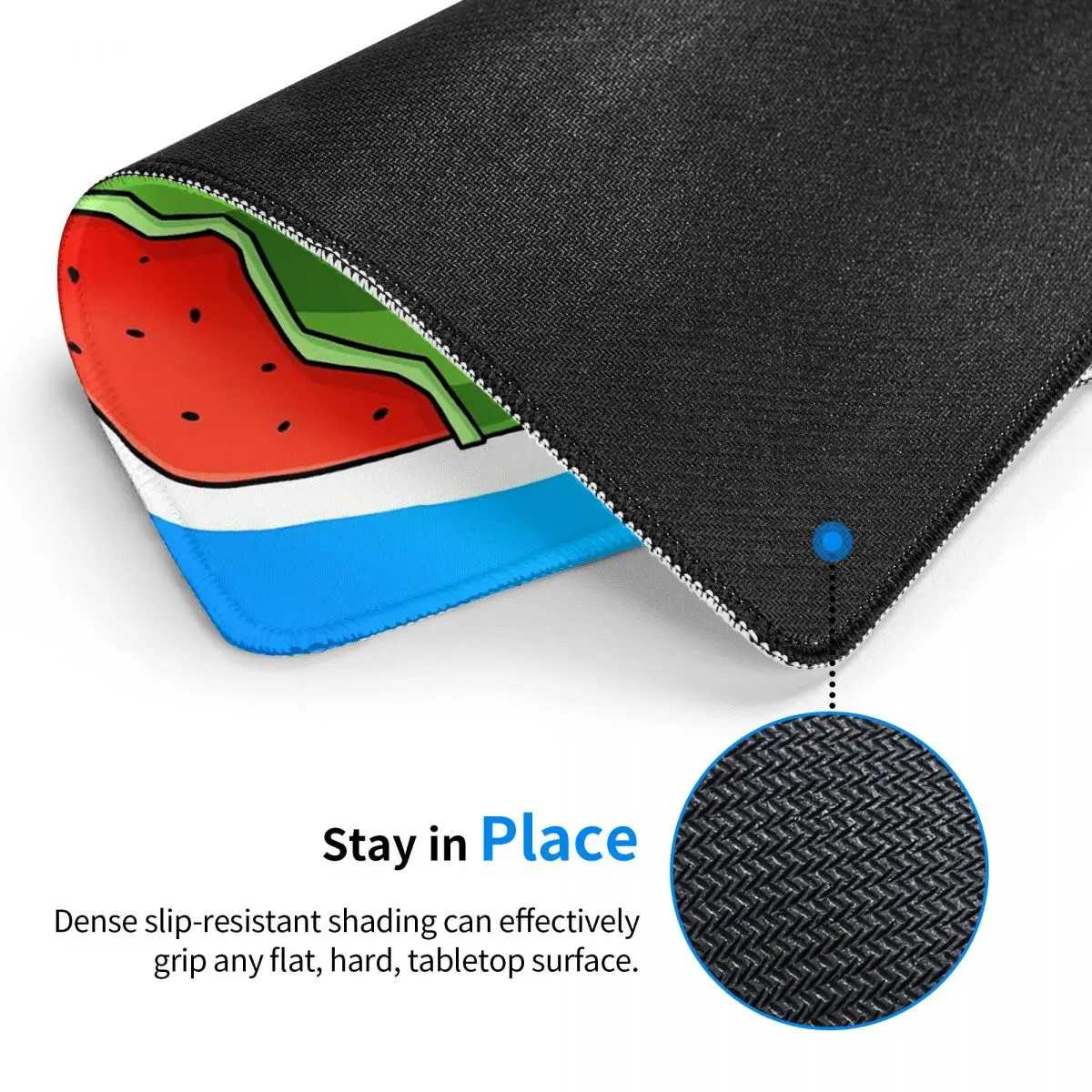 Sunny And Melon Multi-size Mouse Pad Computer Keyboard Mouse Mat Gaming PC Laptop Desk Mat Office Accessories Table Mats
