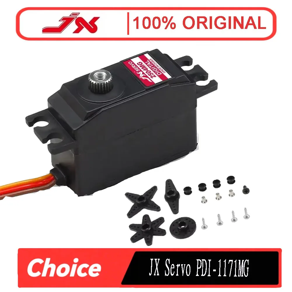 

JX Servo PDI-2504MG 25g Metal Gear Digital Coreless Servo for RC 450 500 Helicopter RC Models