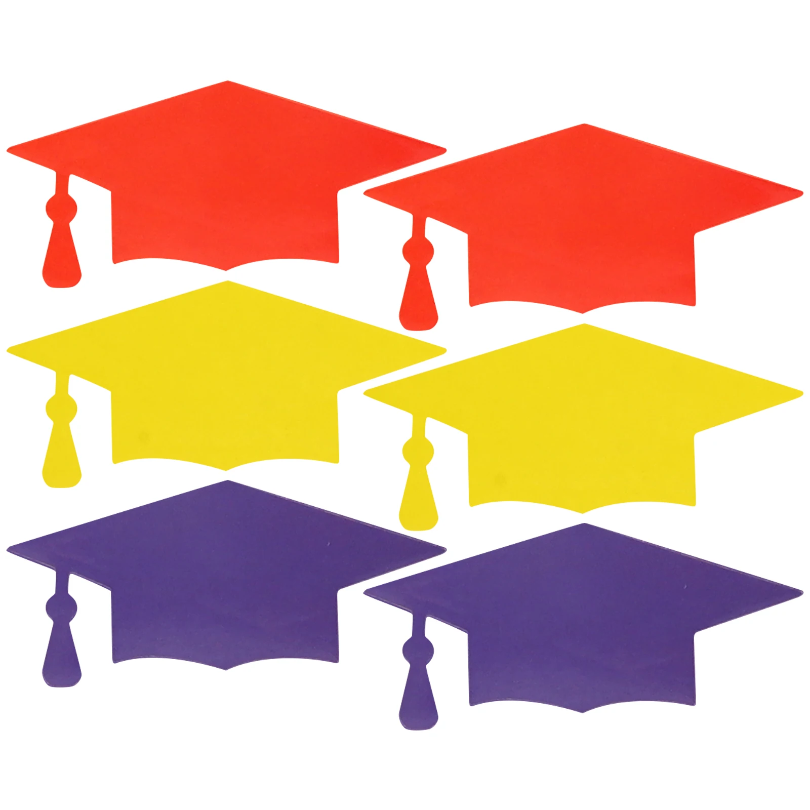 

300pcs Graduation Cap Stickers Doctorial Hat Decorations Party Supplies Theme Envelope Seals College Graduation Stickers