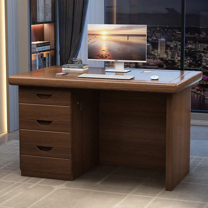 Modern Computer Office Desk Executive Wooden Long Organizers Shelves Office Desk Aesthetic Display Tavolino Unique Furniture