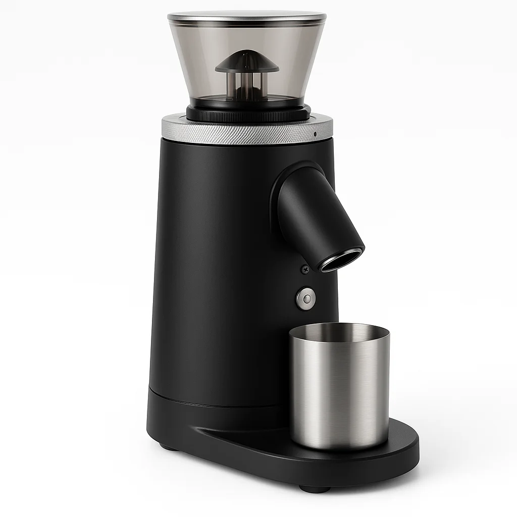 

Easy Operation Automatic High-Level Electric Coffee Grinder with Stainless Steel 64mm Burrs for Home and Office Use