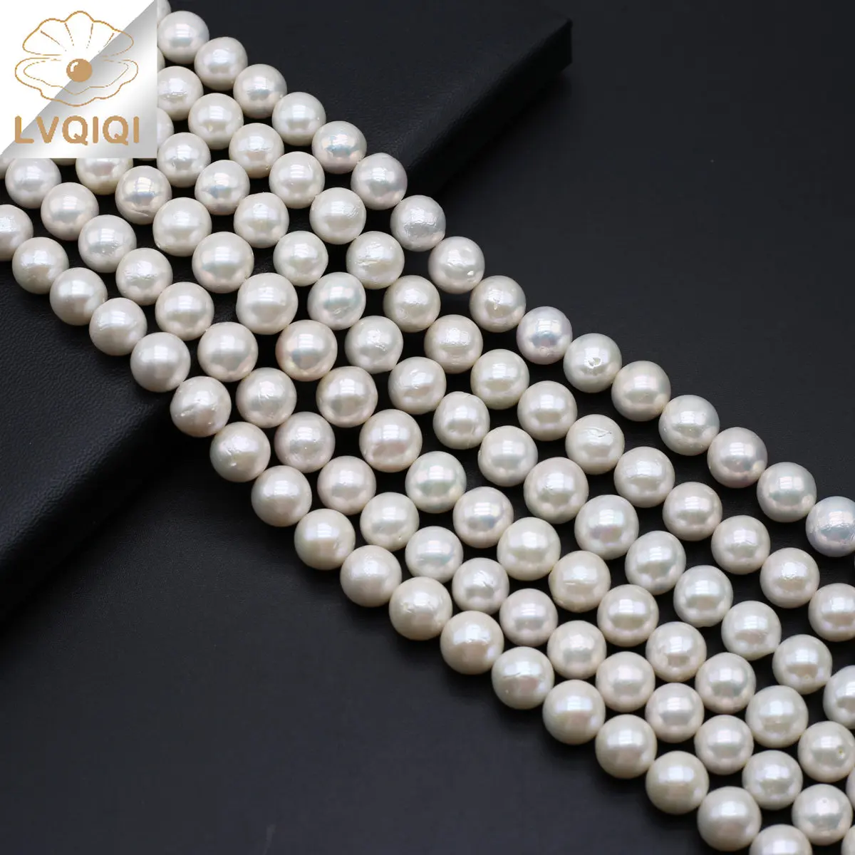 Natural Freshwater AAA Grade Pearls Round Shape Beads Loose Spacer Beads for Jewelry Making Diy Bracelets Necklaces Accessories