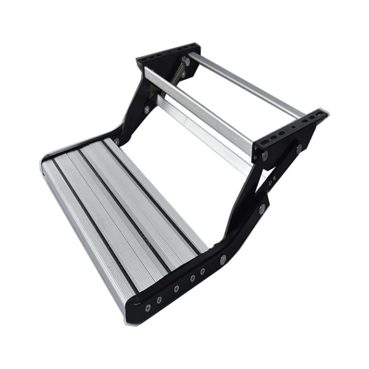 2025 TONGFA New Design Best-selling Aluminum Alloy Material Camper Caravan Camper Folding Single Layer RV Step