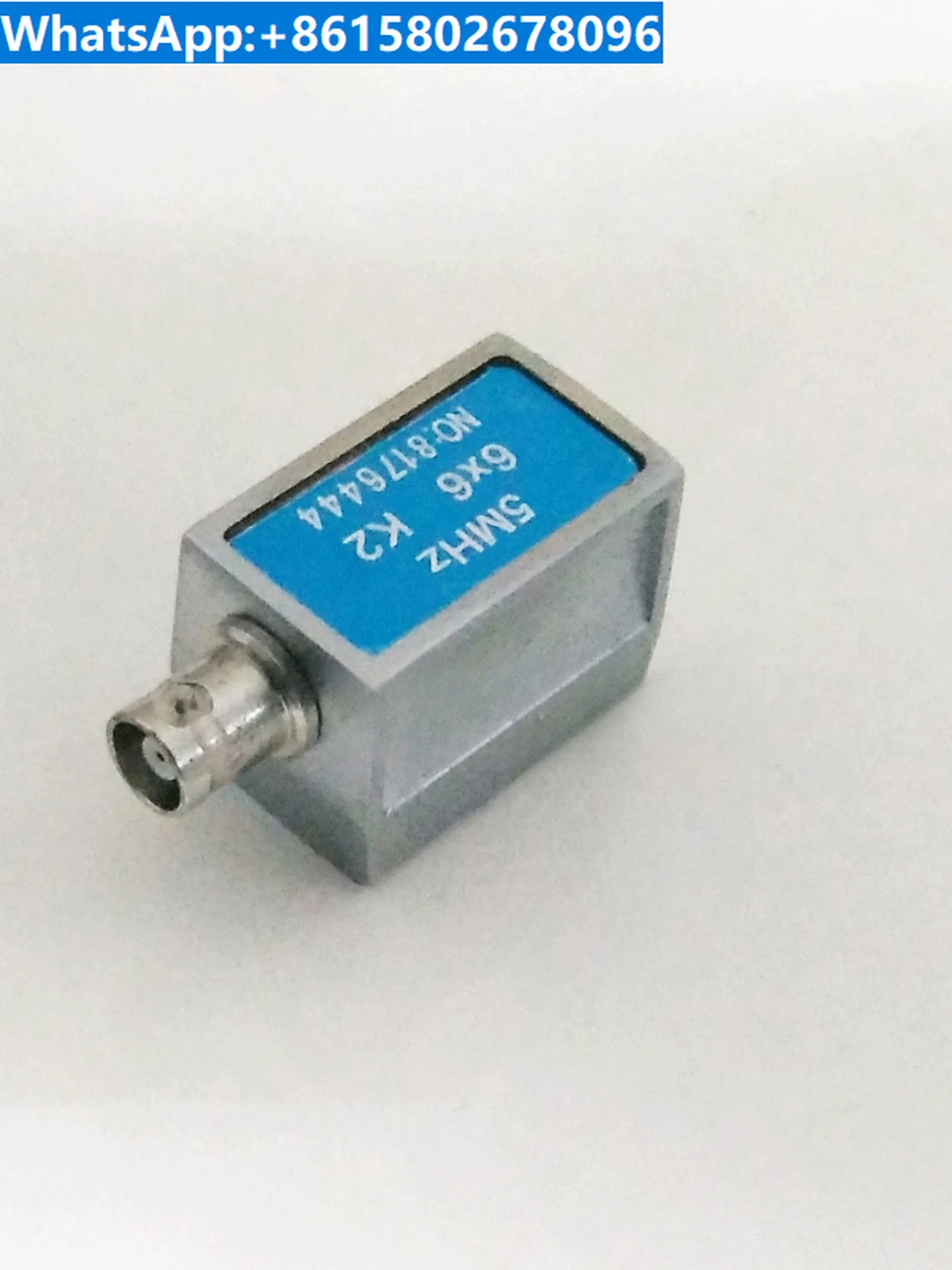 

Ultrasonic flaw detector small diameter tube probe 5P6 × 6K2 short front angle probe small diameter welding sensor