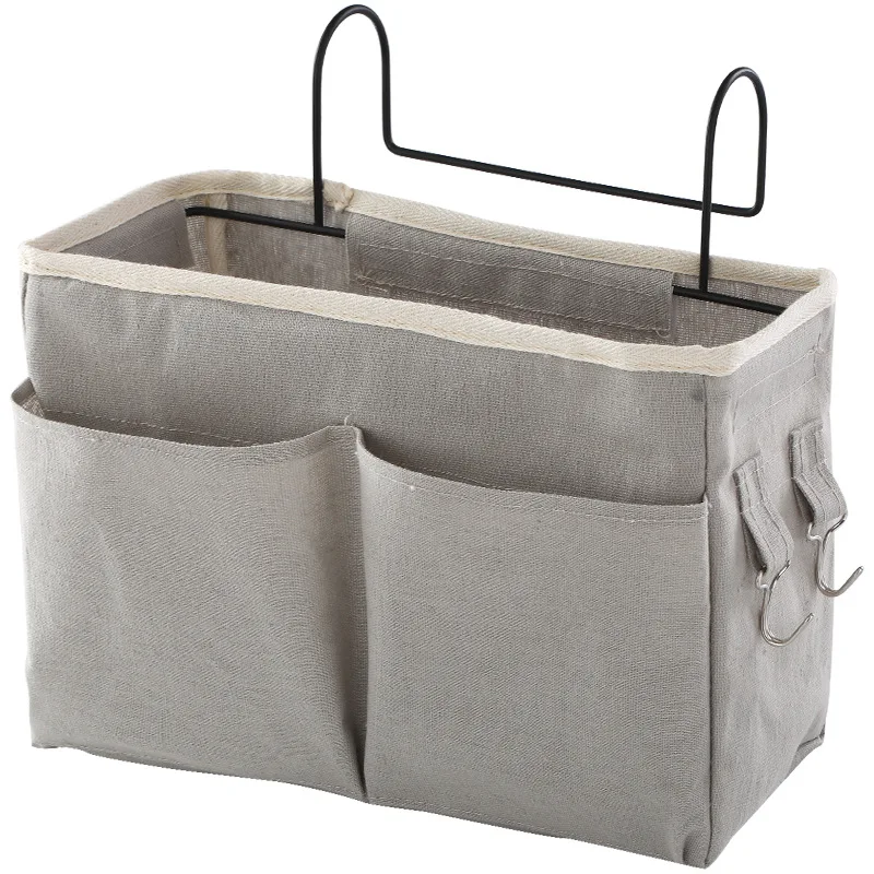 Bedside Caddying Bed Organizer Storage Bag Pocket for Dorm Rooms Rails Bedroom Dorm Kitchen Organization Storage Bag