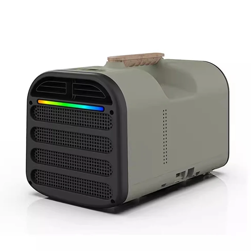 220V Portable Car Air Conditioner for Outdoor Camping Compact Compressor-Integrated Portable Car Cooler No Installation Requi