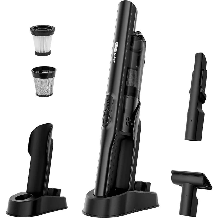 

Cordless Handheld Vacuum Cleaner 13000Pa Strong Suction 3-in-1 Lightweight and Portable Design Rechargeable with Charging Dock
