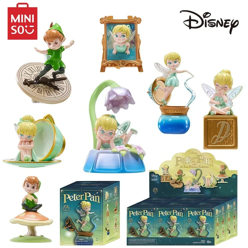 

Disney Peter Pan The Lost Treasure Series Hand-made Kawaii Anime Character Toy Model Collection Ornaments Holiday Gift