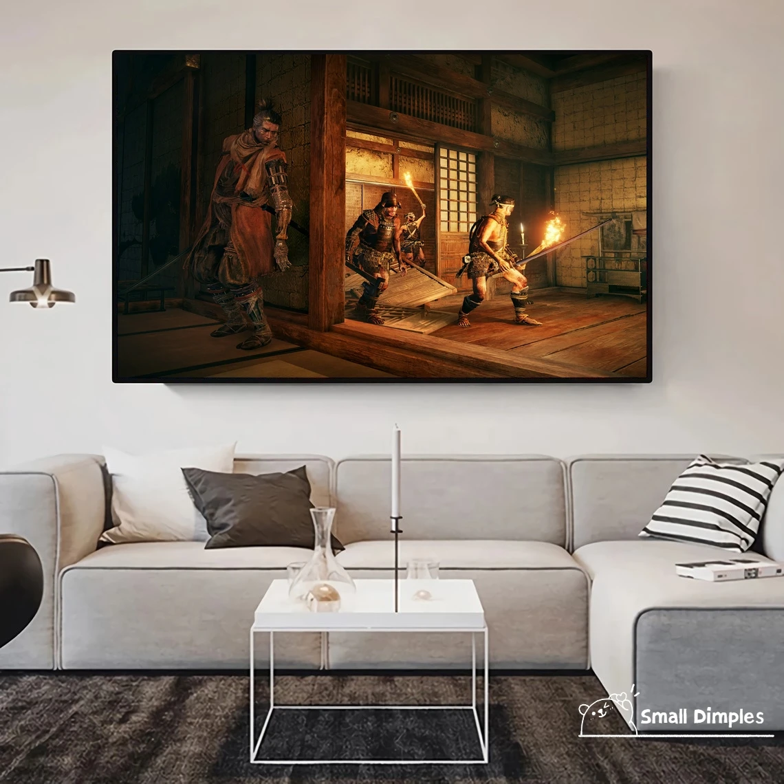 Sekiro Shadows Die Twice Game Poster Canvas Art Print Home Decoration Wall Painting ( No Frame )