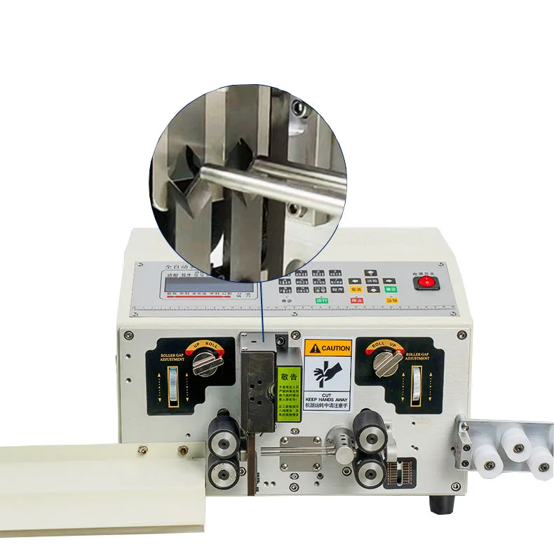 

Automatic Wire Stripper Automatic Electric Small Wire Cutter Stripper Double Wire Cutting Stripping Machine