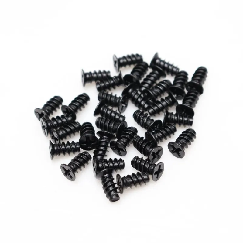 Goldpo Computer Case Fan Screws Black, Fan Screws PC, Fan Screws