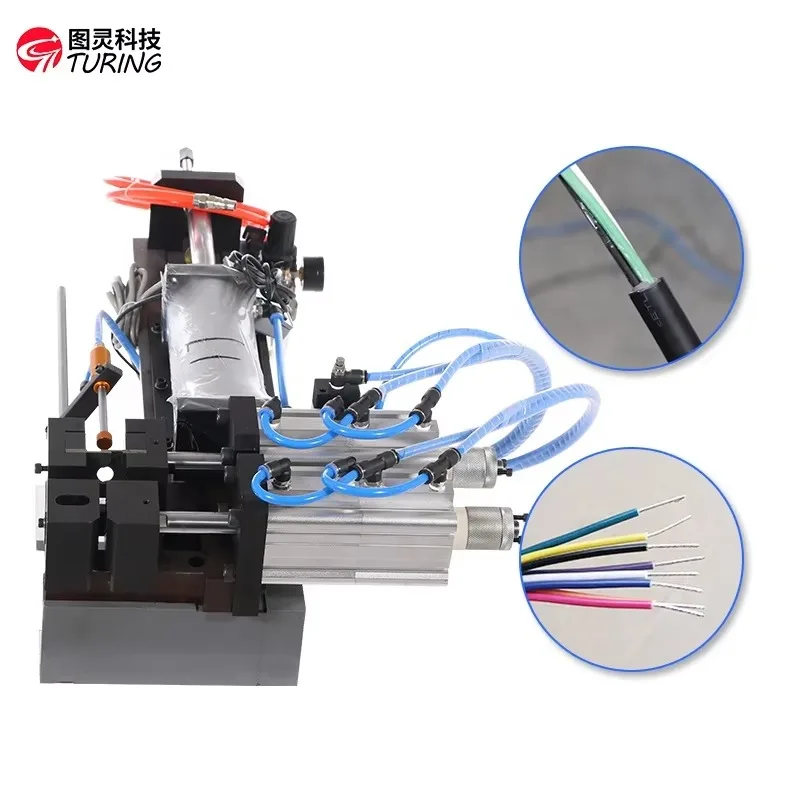 

Пневматическая машина для зачистки кабеля TR-416 для оборудования для обработки многопроводниковых и силовых кабелей