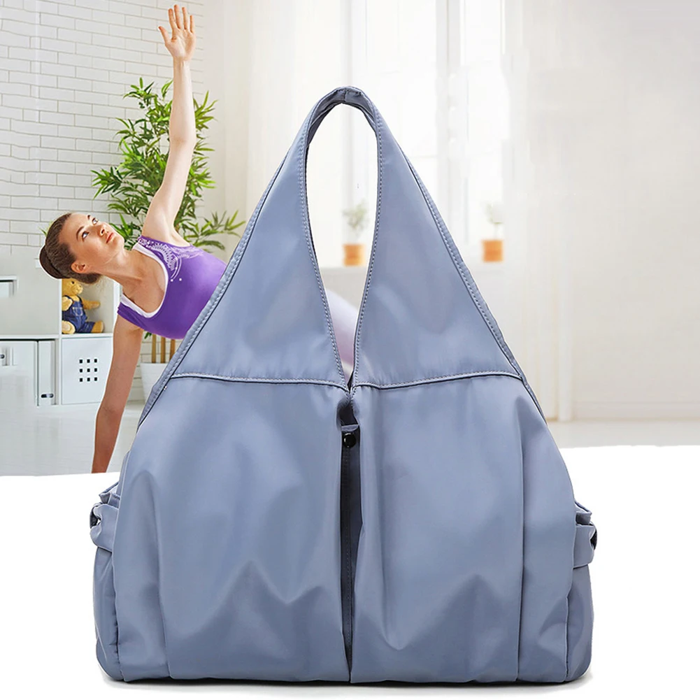 Bolsa de fin de semana, bolsa de lona con separación en seco y húmedo, Oxford con múltiples bolsillos, impermeable, portátil, de gran capacidad para natación, senderismo, Camping