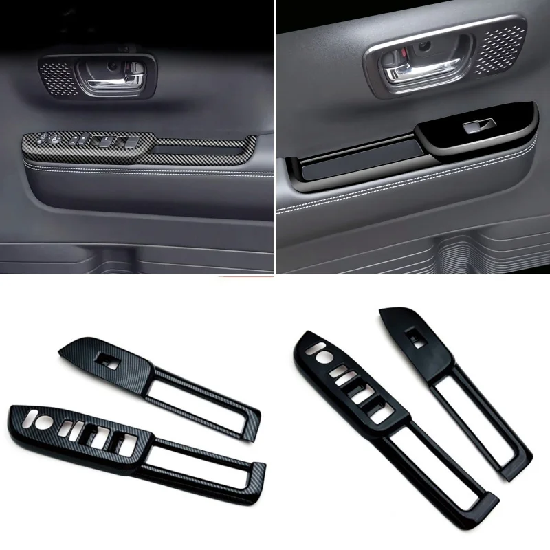 

For Honda N-Box JF5 JF6 2023 2024 RHD Interior Accessories Door Armrest Window Switch Control Protection Panel Cover Trim