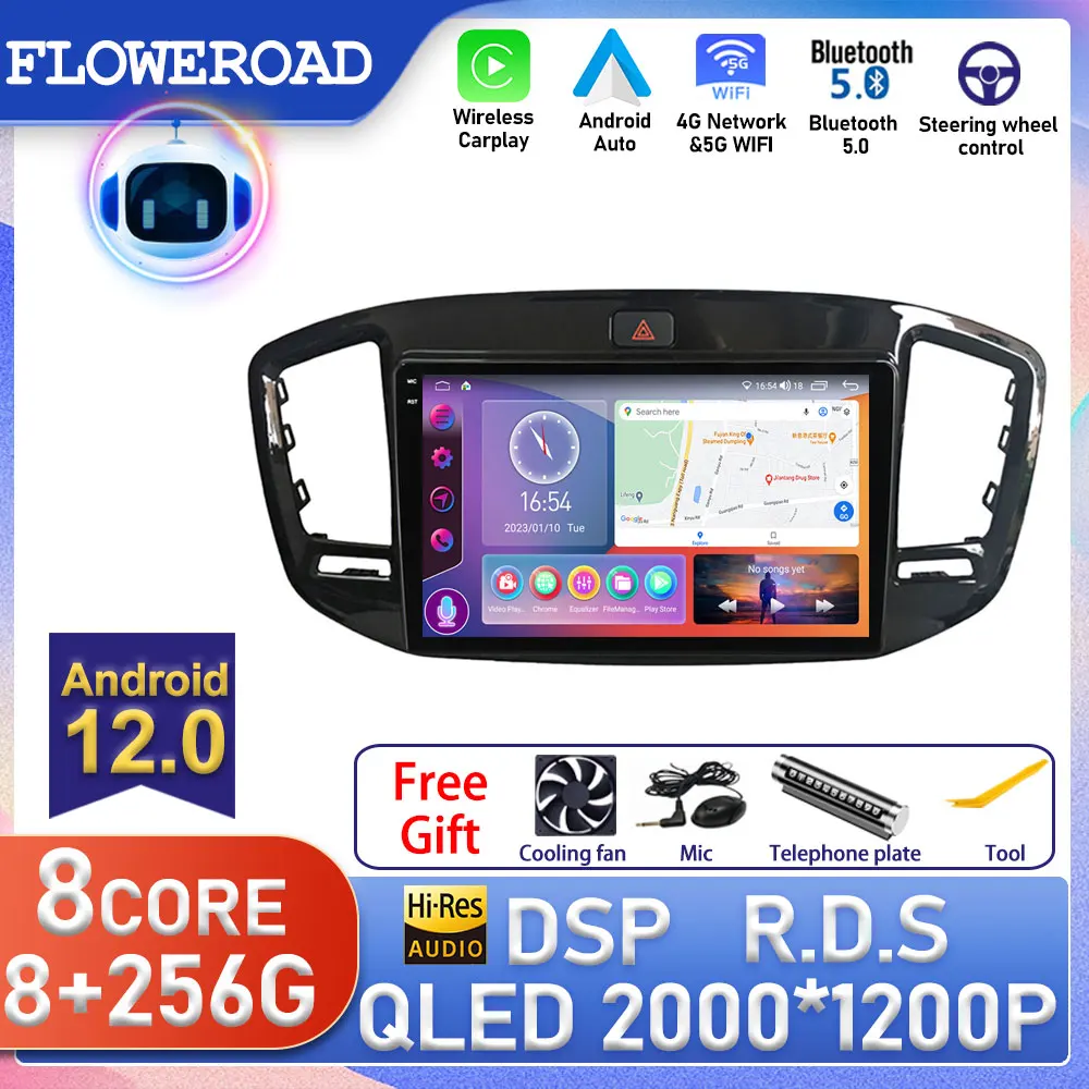 

2 DIN 8+256G Android Car Radio Multimedia Player GPS Navigation Carplay For Geely Emgrand X7 Vision X6 Haoqing SUV 2014 - 2020